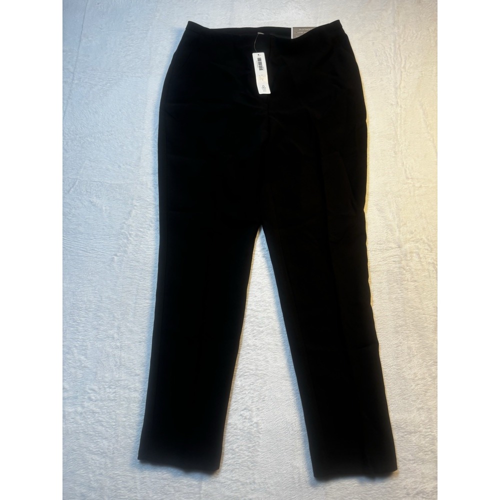 NWT Chico's Women's The Ultimate Fit Slim Leg Pants Black Size 0 US‎ Size 4